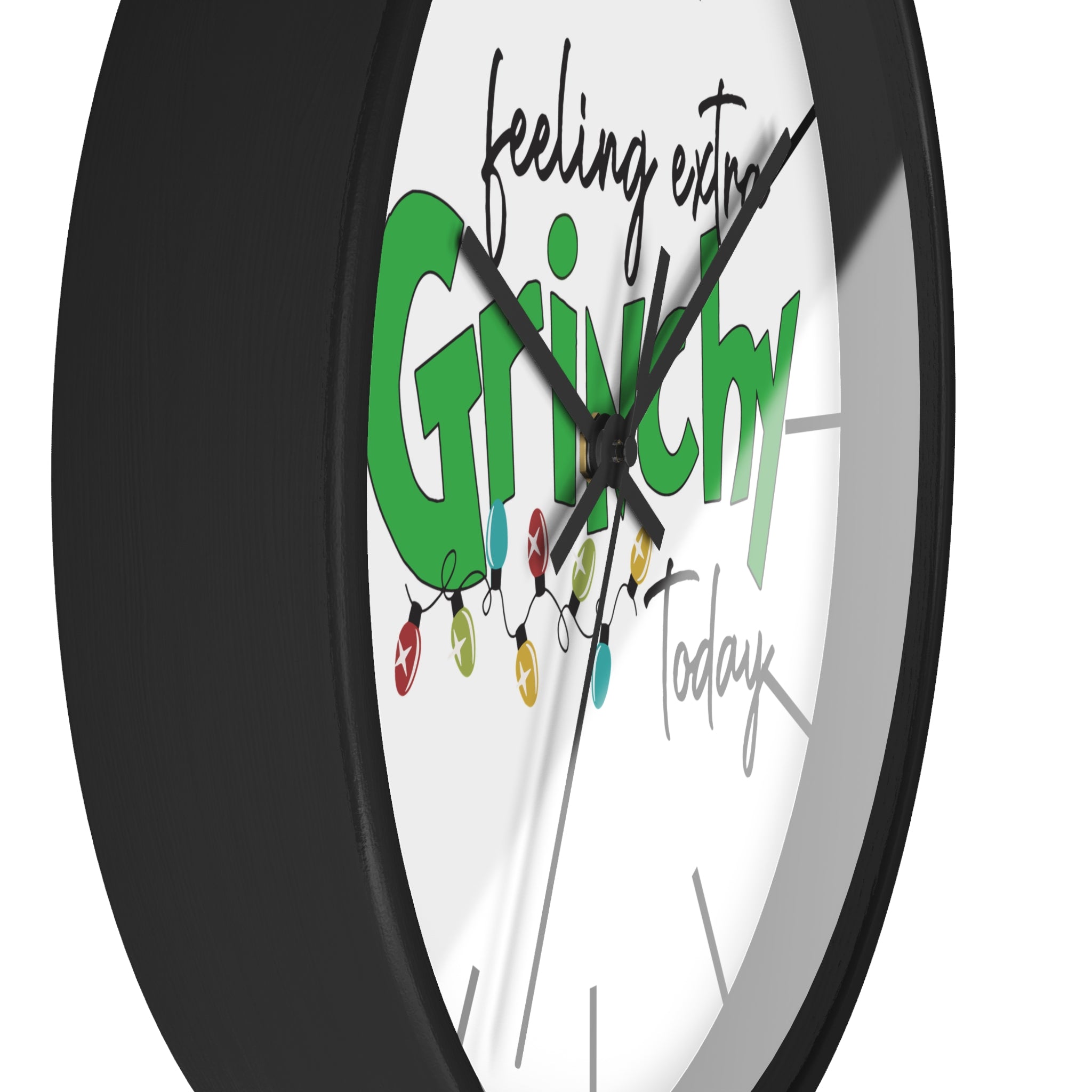 Whimsical  Wall Clock — Personalized Photo Upload Living Room Decor