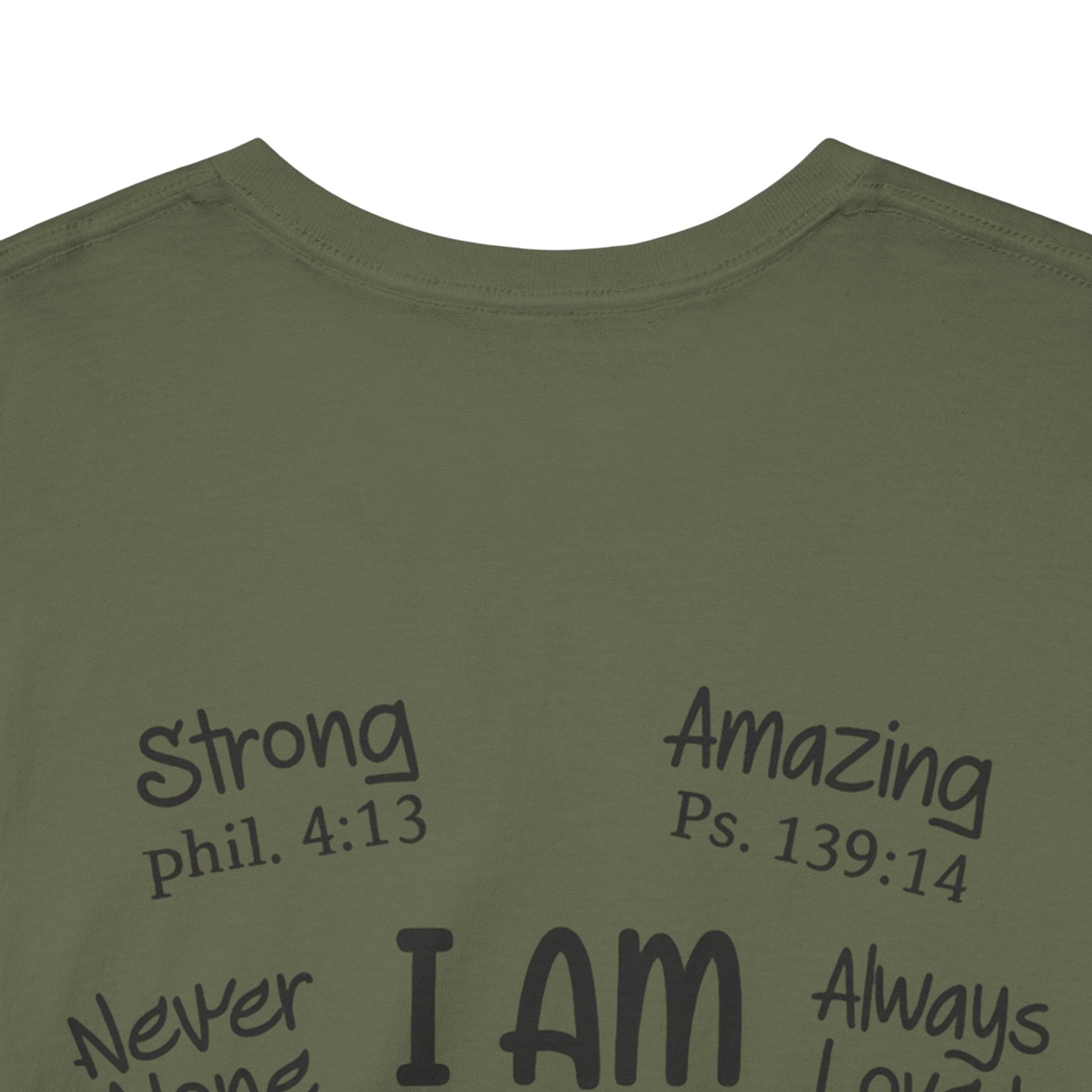 Inspirational Bible Scripture T-Shirt — Motivational Uplifting Scripture Tee