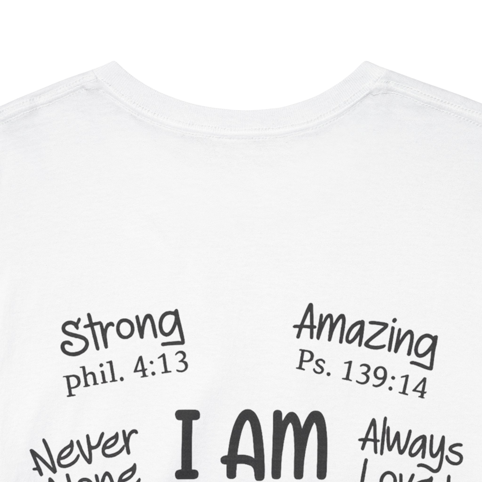 Inspirational Bible Scripture T-Shirt — Motivational Uplifting Scripture Tee