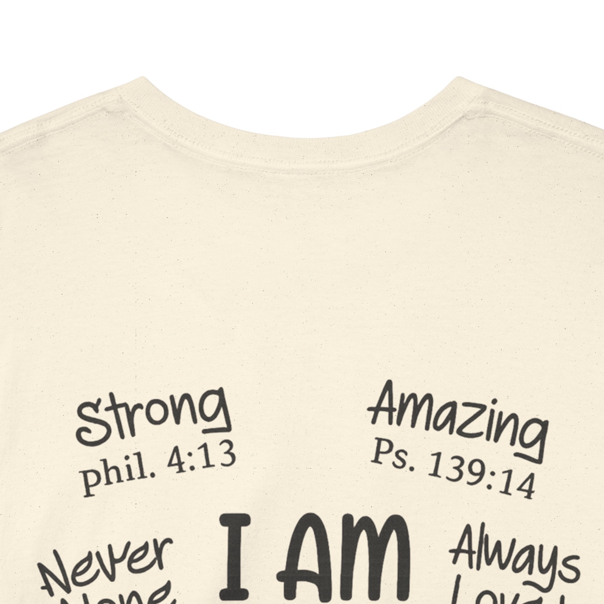 Inspirational Bible Scripture T-Shirt — Motivational Uplifting Scripture Tee