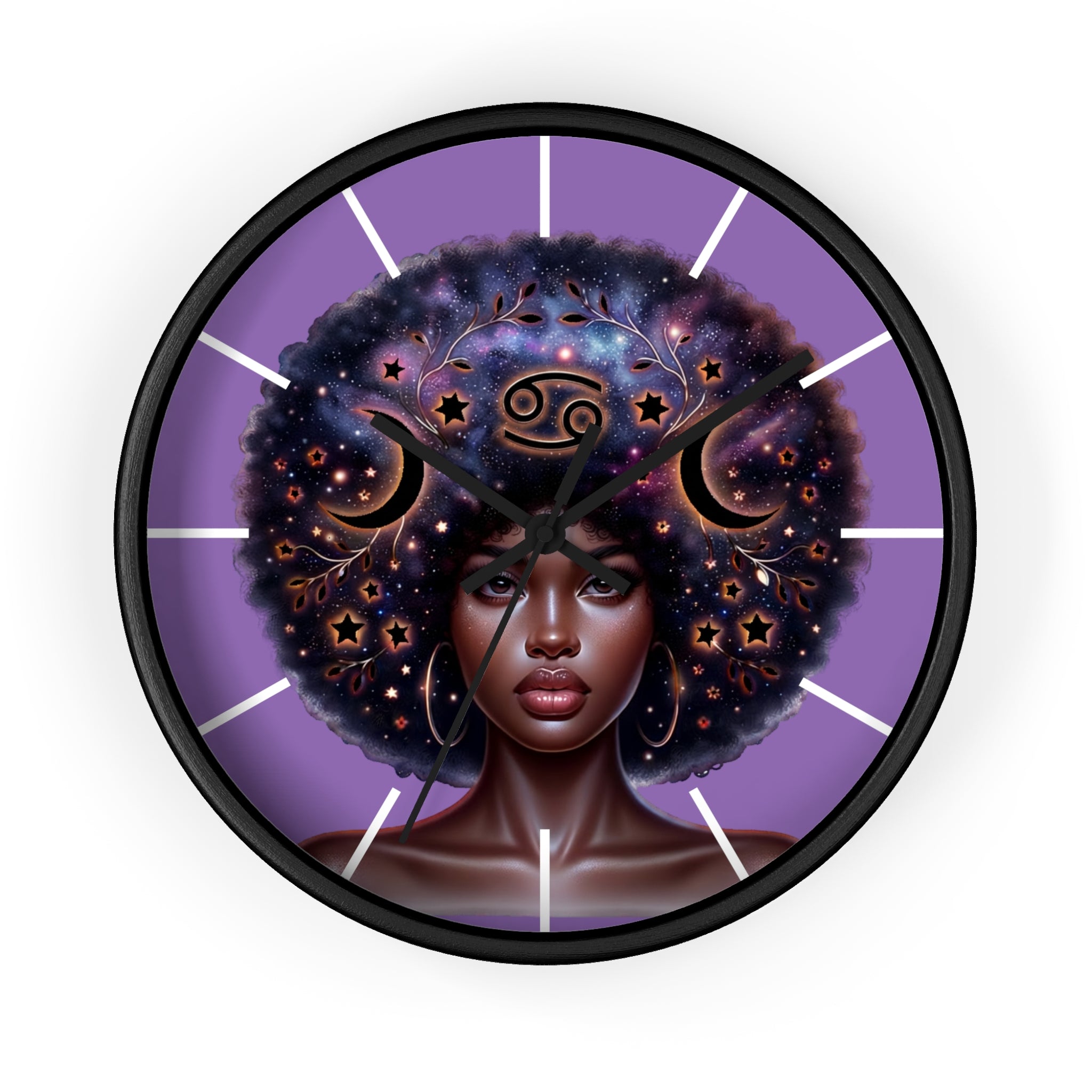 Whimsical  Wall Clock — Personalized Photo Upload Living Room Decor