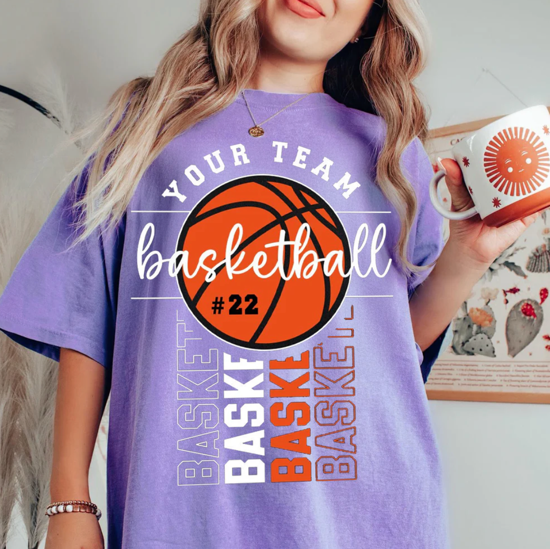 Custom Basketball Tee/Family T-Shirt/Basketball Team Shirt