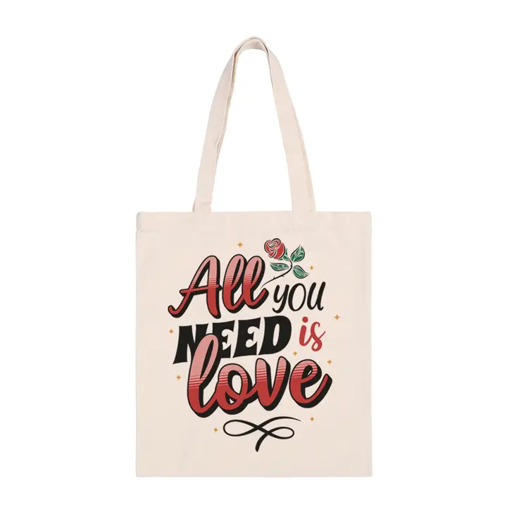 Minimalist Fashion Tote Bags Print