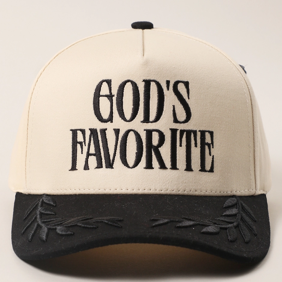 Trucker Hat with Bay Leaf God's Favorite Two-Tone
