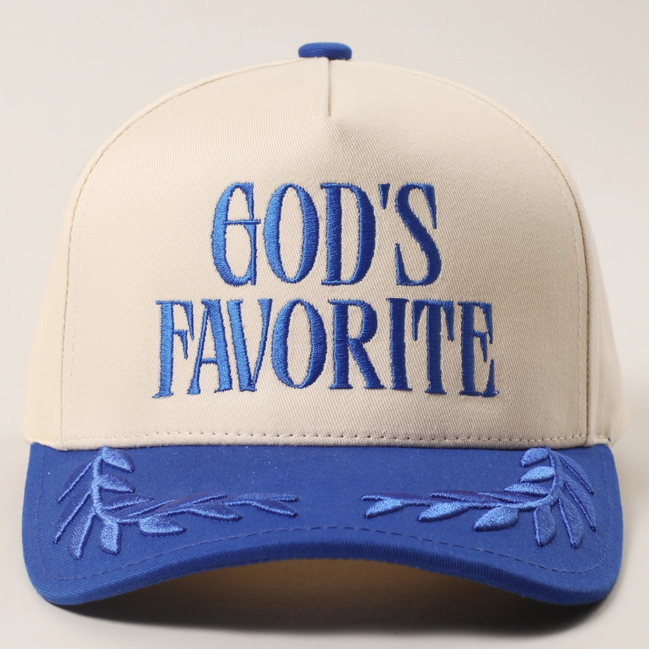 Trucker Hat with Bay Leaf God's Favorite Two-Tone