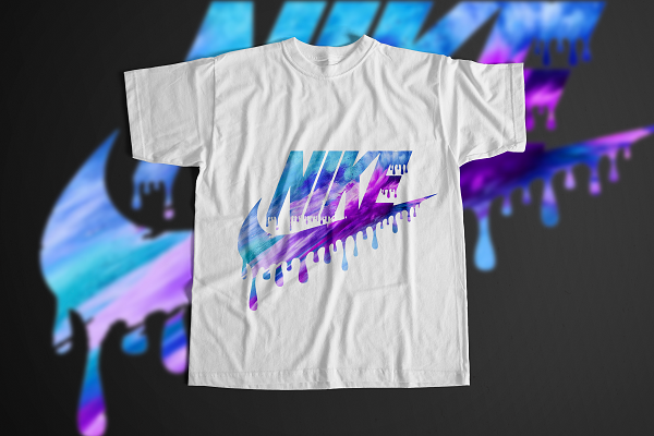 WIldCharmCo Dripping Nike Custom Tee